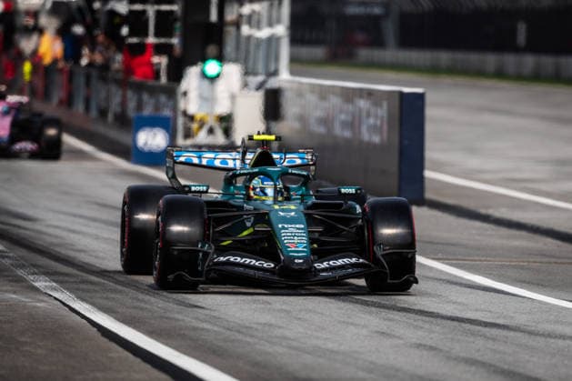 Sepang Circuit, Kuala Lumpur, Malaysia. 3.October.2026; Fernando Alonso of Spain and Aston Martin Aramco F1 Team during qualifying Formula One Bahrain Grand Prix aflo_352942597 JayxHiranox