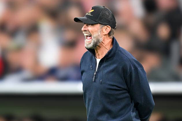 Jürgen Klopp, Germany Coach, Facial Expressions, Strong Facial Expression, Emotion, October 1, 2026 ¢ Soccer ¢ Nations League ¢ Germany vs. Serbia, Allianz Arena, Munich, Bavaria, Germany Copyright: xpepphotox xHorstxMauelshagenx pep00321, pep_20261001_hm
