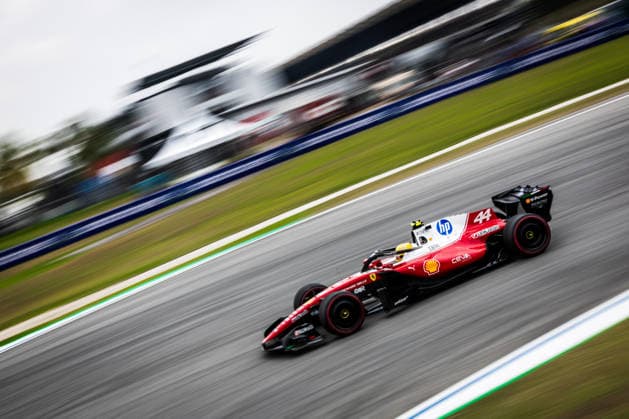 Sepang Circuit, Kuala Lumpur, Malaysia. 3.October.2026; Lewis Hamilton of Great Britain and Scuderia Ferrari HP during Free Practice 3 Formula One Bahrain Grand Prix aflo_352942620 JayxHiranox