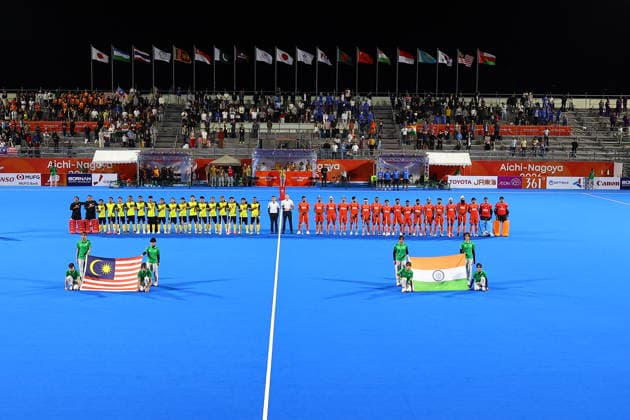 Asian Games 2026 Aichi-Nagoya, Japan ndia secured the gold medal in men™s hockey at the Asian Games 2026, with Malaysia taking silver and Pakistan winning bronze. India ðü‡®ðü‡³ Gold Malaysia ðü‡²ðü‡¾ Silver Pakistan ðü‡µðü‡° Bronze ðü¥‡ðü¥ˆðü¥‰ Aichi, Nagoya Japan Copyright: xSeshadrixSukumarx