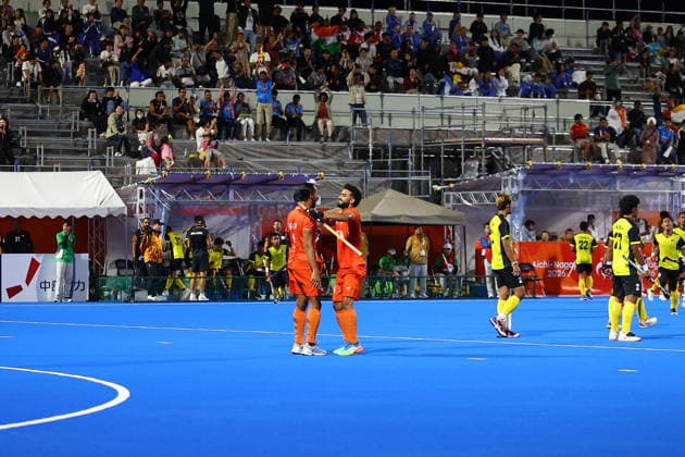 Asian Games 2026 Aichi-Nagoya, Japan ndia secured the gold medal in men™s hockey at the Asian Games 2026, with Malaysia taking silver and Pakistan winning bronze. India ðü‡®ðü‡³ Gold Malaysia ðü‡²ðü‡¾ Silver Pakistan ðü‡µðü‡° Bronze ðü¥‡ðü¥ˆðü¥‰ Aichi, Nagoya Japan Copyright: xSeshadrixSukumarx
