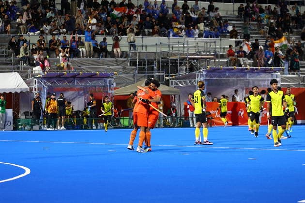 Asian Games 2026 Aichi-Nagoya, Japan ndia secured the gold medal in men™s hockey at the Asian Games 2026, with Malaysia taking silver and Pakistan winning bronze. India ðü‡®ðü‡³ Gold Malaysia ðü‡²ðü‡¾ Silver Pakistan ðü‡µðü‡° Bronze ðü¥‡ðü¥ˆðü¥‰ Aichi, Nagoya Japan Copyright: xSeshadrixSukumarx