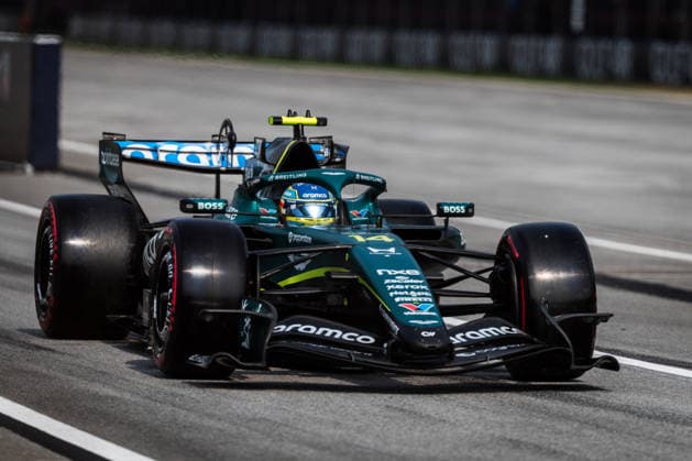 Sepang Circuit, Kuala Lumpur, Malaysia. 3.October.2026; Fernando Alonso of Spain and Aston Martin Aramco F1 Team during qualifying Formula One Bahrain Grand Prix aflo_352942803 JayxHiranox