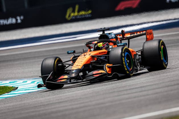 Sepang Circuit, Kuala Lumpur, Malaysia. 3.October.2026; Oscar Piastri of Australia and McLaren Mastercard F1 Team during Free Practice 3 Formula One Bahrain Grand Prix aflo_352942804 JayxHiranox