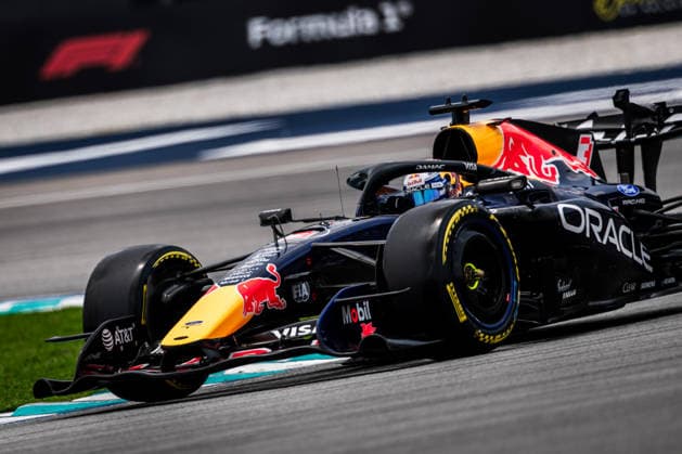 Sepang Circuit, Kuala Lumpur, Malaysia. 3.October.2026; Max Verstappen of the Netherlands and Oracle Red Bull Racing during Free Practice 3 Formula One Bahrain Grand Prix aflo_352942825 JayxHiranox