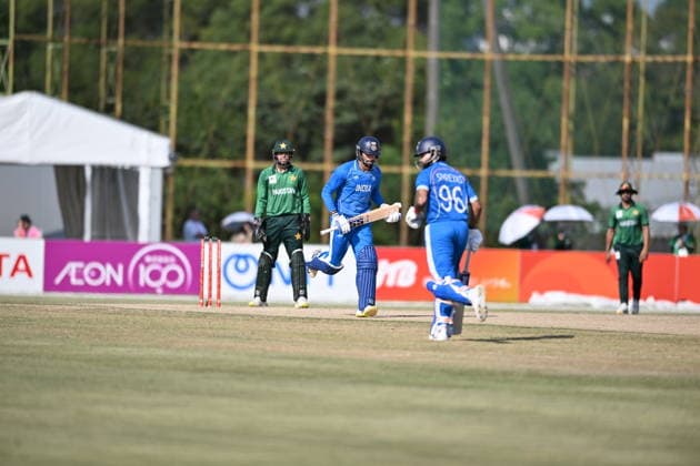 Asian Games 2026 Aichi-Nagoya, Japan Indian Men™s Cricket Team celebrating the victory over Pakistan in the Gold Medal Match held at Asian Games, Nagoya. Silver Pakistan and Srilanka Bronze. Aichi, Nagoya Japan Copyright: xSeshadrixSukumarx