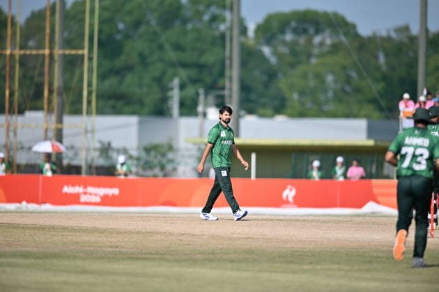 Asian Games 2026 Aichi-Nagoya, Japan Indian Men™s Cricket Team celebrating the victory over Pakistan in the Gold Medal Match held at Asian Games, Nagoya. Silver Pakistan and Srilanka Bronze. Aichi, Nagoya Japan Copyright: xSeshadrixSukumarx