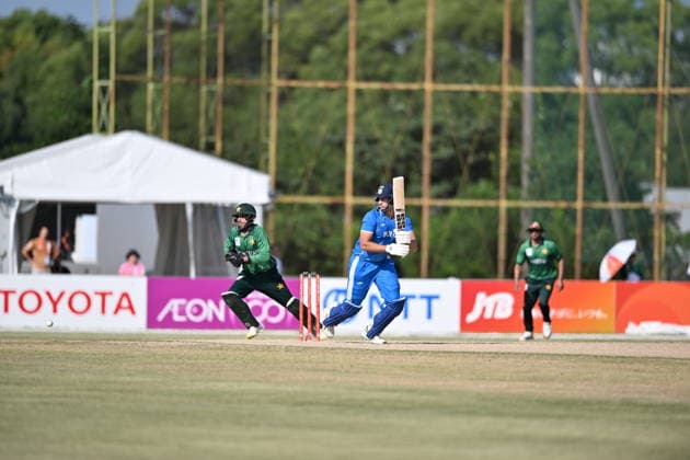 Asian Games 2026 Aichi-Nagoya, Japan Indian Men™s Cricket Team celebrating the victory over Pakistan in the Gold Medal Match held at Asian Games, Nagoya. Silver Pakistan and Srilanka Bronze. Aichi, Nagoya Japan Copyright: xSeshadrixSukumarx