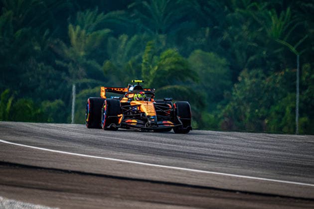 IPA89258803 - Lando Norris (GBR) - McLaren Mastercard F1 Team during Saturday s qualifying session for the 2026 Formula 1 Gulf Air Bahrain Grand Prix in Malaysia at the Sepang International Circuit in Sepang, Malaysia. Round 16 of 23 of the 2026 FIA Formula One World Championship, WM, Weltmeisterschaft held October 2–4, 2026. The race was moved from Bahrain to Malaysia and held at the Sepang International Circuit during the 2026 Bahrain Grand Prix in Malaysia, part of the Formula 1 Championship, on October 3, 2026.  Copyright: xSrinivasaxKrishnanx xAlessioxDexMarcox xAvens-images.com AvensImages IPAxSportx xx IPA89258803