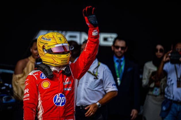 IPA89258890 - Lewis Hamilton (GBR) - Scuderia Ferrari HP during Saturday s qualifying session for the 2026 Formula 1 Gulf Air Bahrain Grand Prix in Malaysia at the Sepang International Circuit in Sepang, Malaysia. Round 16 of 23 in the 2026 FIA Formula One World Championship, WM, Weltmeisterschaft held October 2–4, 2026. The race was moved from Bahrain to Malaysia and held at the Sepang International Circuit during the 2026 Bahrain Grand Prix in Malaysia, part of the Formula 1 Championship, on October 3, 2026.  Copyright: xSrinivasaxKrishnanx xAlessioxDexMarcox xAvens-images.com AvensImages IPAxSportx xx IPA89258890
