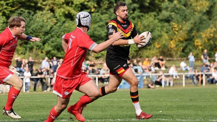 International Rugby League Match Between Germany and Malta ** FOR EDITORIAL USE ONLY ** EDITORIAL USE ONLY ** p Scenes from the international rugby league match between Germany and Malta on October 3, 2026, at the TuS Blankenstein sports field in Hattingen, North Rhine-Westphalia, Germany. Copyright ChristofxKöpsel Copyright: ChristofxKöpsel doc87vc9ruxkkhjtoimpey ,EDITORIAL USE ONLY Copyright: ChristofxKöpsel