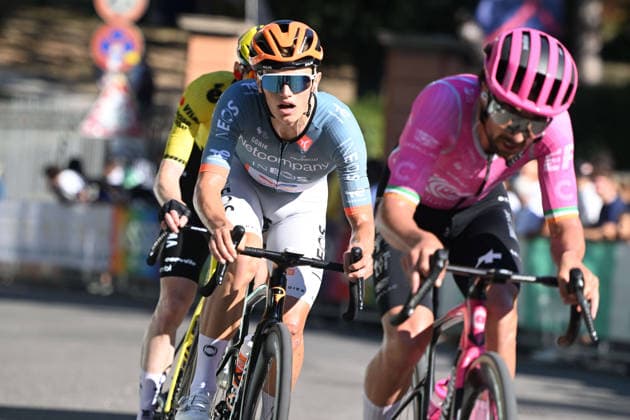 03-10-2026 Giro Dell emilia; 2026, Net Company - Ineos; Onley, Edgar Oscar; Bologna - San Luca;