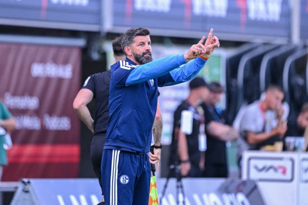 October 3, 2026, Soccer, 2026–2027 Season, Friendly Match, SC Austria Lustenau vs. FC Schalke 04, Coach Miron Muslic, FC Schalke 04 xRHR PHOTO YYx Copyright: KROEGER RHR-FOTOx RHR-FOTO YY