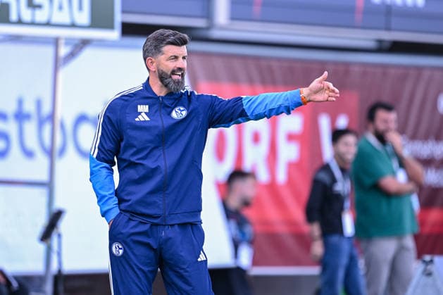 October 3, 2026, Soccer, 2026–2027 Season, Friendly Match, SC Austria Lustenau vs. FC Schalke 04, Coach Miron Muslic, FC Schalke 04 xRHR PHOTO YYx Copyright: KROEGER RHR-FOTOx RHR-FOTO YY