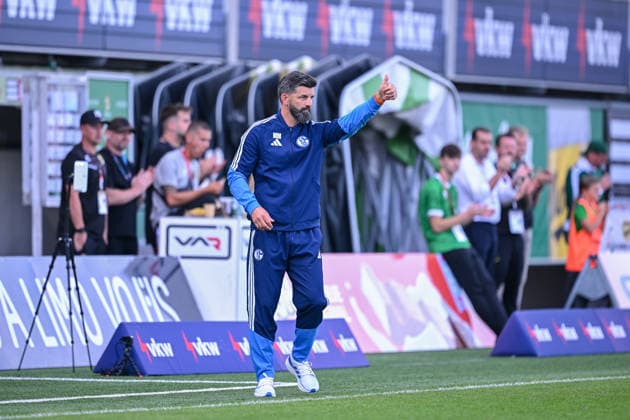 October 3, 2026, Soccer, 2026–2027 Season, Friendly Match, SC Austria Lustenau vs. FC Schalke 04, Coach Miron Muslic, FC Schalke 04 xRHR PHOTO YYx Copyright: KROEGER RHR-FOTOx RHR-FOTO YY