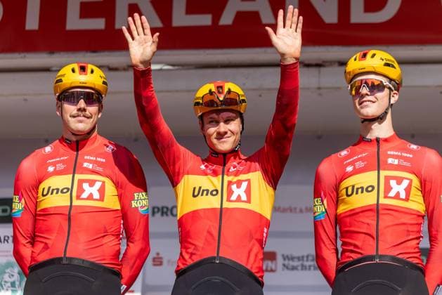 Cycling: UCI ProSeries Men s Elite 20 Sparkassen Münsterland Giro on October 3, 2026, Jonas Abrahamsen, Uno X Mobility xJRx