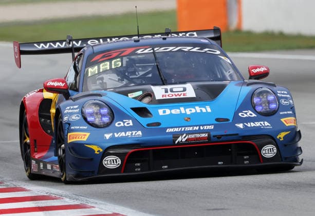 GT World Challenge Europe powered by AWS Barcelona 2026 Gilles Magnus of Boutsen VDS drives a Porsche 911 GT3 R (992) EVO during Qualifying 1 Group A of the GT World Challenge Europe powered by AWS 2026 at the Barcelona-Catalunya Circuit in Barcelona, Spain, on October 3, 2026. Barcelona Barcelona Spain  Copyright: xUrbanandsportx originalFilename:valls-gtworldc261103_npWJ4.jpg