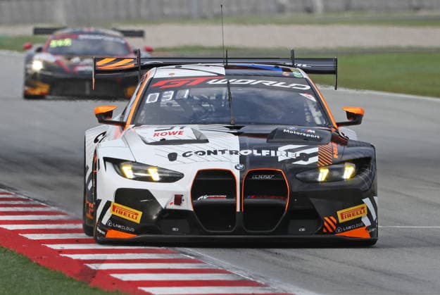 GT World Challenge Europe powered by AWS Barcelona 2026 Jordan Pepper of Team WRT drives a BMW M4 GT3 EVO during Qualifying 1 Group A of the GT World Challenge Europe powered by AWS 2026 at the Barcelona-Catalunya Circuit in Barcelona, Spain, on October 3, 2026. Barcelona Barcelona Spain  Copyright: xUrbanandsportx originalFilename:valls-gtworldc261103_npypR.jpg