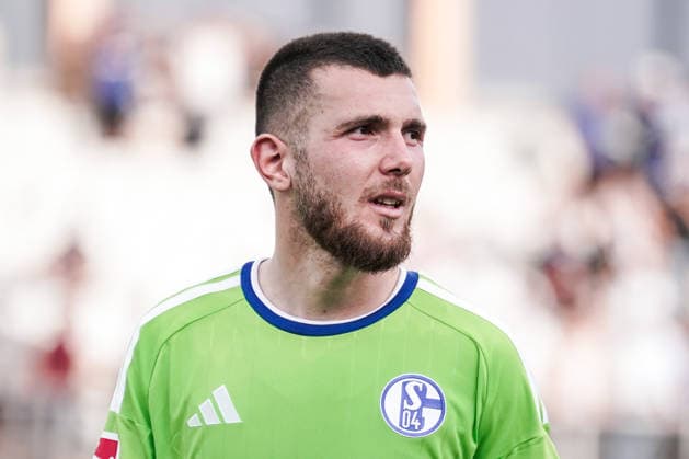 Soccer Austria Friendly Match 2025 2026 03 10 2026 SC Austria Lustenau vs. FC Schalke 04 SUN MINIMEAL Arena Lustenau, Austria Steve Noode Schalke 04 Copyright: xLUKAxKOLANOVICx