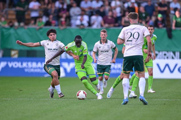 October 3, 2026, Soccer, 2026–2027 Season, Friendly Match, SC Austria Lustenau vs. FC Schalke 04, Paul Ndiaye, FC Schalke 04 xRHR PHOTO YYx Copyright: KROEGER RHR-FOTOx RHR-FOTO YY
