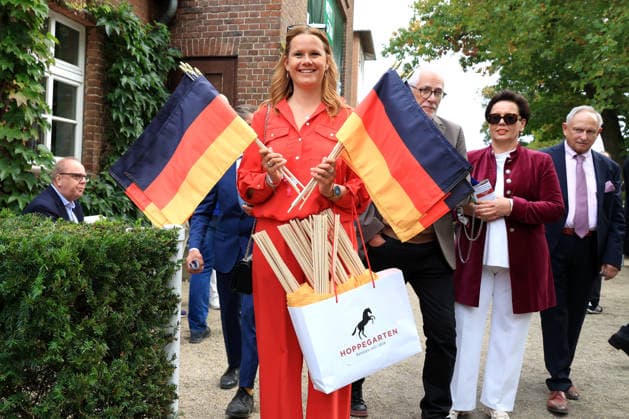 October 3, 2026, ISO GER DEU Equestrian Sports, German Unity Day, 2026, Hoppegarten Winner Thore Hammer Hansen on Snow Player nordphoto GmbH Engler Berlin Hoppegarten Berlin Germany Copyright: xNordphotox xEnglerx