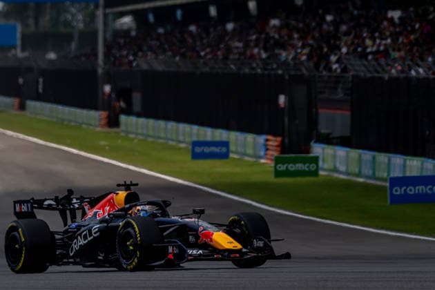 SEPANG, MALAYSIA: Max Verstappen fastest in the Bahrain Grand Prix Qualifying during the 2026 Formula 1 Bahrain Grand Prix at the Sepang International Circuit in Sepang, Malaysia
