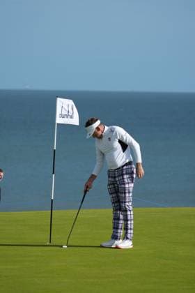 Ian Poulter on the 4th green Alfred Dunhill Links Championship, Round 3, Kingsbarns Golf Links, Fife, UK, Scotland - 03 Oct 2026 United Kingdom  Copyright: xStuartxWallace Shutterstockx 17183186ca