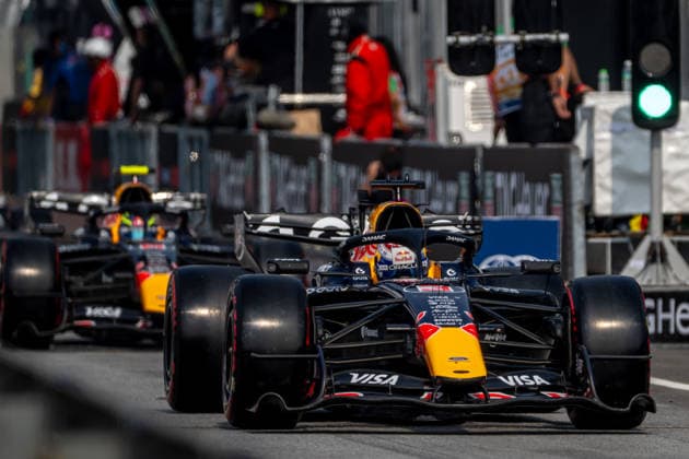 SEPANG, MALAYSIA: Max Verstappen fastest in the Bahrain Grand Prix Qualifying during the 2026 Formula 1 Bahrain Grand Prix at the Sepang International Circuit in Sepang, Malaysia