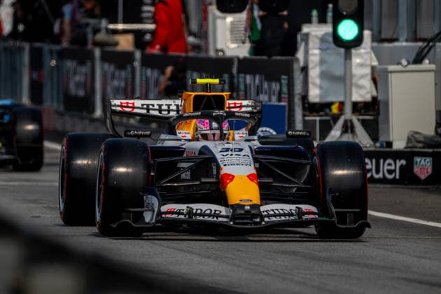 SEPANG, MALAYSIA: Liam Lawson, racing for the Racing Bulls team during the 2026 Formula 1 Bahrain Grand Prix at the Sepang International Circuit in Sepang, Malaysia