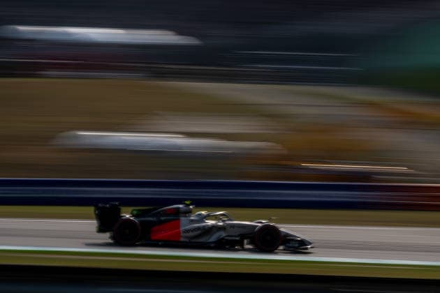 SEPANG, MALAYSIA: Gabriel Bortoleto, racing for the Audi Revolut F1 Team team during the 2026 Formula 1 Bahrain Grand Prix at the Sepang International Circuit in Sepang, Malaysia
