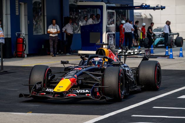 SEPANG, MALAYSIA: Max Verstappen fastest in the Bahrain Grand Prix Qualifying during the 2026 Formula 1 Bahrain Grand Prix at the Sepang International Circuit in Sepang, Malaysia