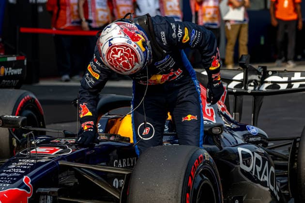 SEPANG, MALAYSIA: Max Verstappen fastest in the Bahrain Grand Prix Qualifying during the 2026 Formula 1 Bahrain Grand Prix at the Sepang International Circuit in Sepang, Malaysia