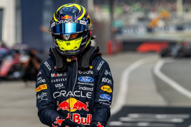 SEPANG, MALAYSIA: Isack Hadjar, racing for the Red Bull Racing team during the 2026 Formula 1 Bahrain Grand Prix at the Sepang International Circuit in Sepang, Malaysia