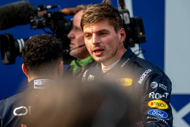 SEPANG, MALAYSIA: Max Verstappen fastest in the Bahrain Grand Prix Qualifying during the 2026 Formula 1 Bahrain Grand Prix at the Sepang International Circuit in Sepang, Malaysia
