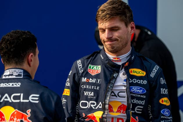 SEPANG, MALAYSIA: Max Verstappen fastest in the Bahrain Grand Prix Qualifying during the 2026 Formula 1 Bahrain Grand Prix at the Sepang International Circuit in Sepang, Malaysia