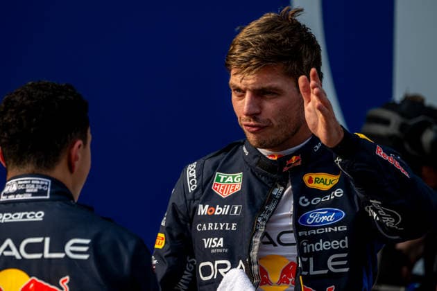 SEPANG, MALAYSIA: Max Verstappen fastest in the Bahrain Grand Prix Qualifying during the 2026 Formula 1 Bahrain Grand Prix at the Sepang International Circuit in Sepang, Malaysia