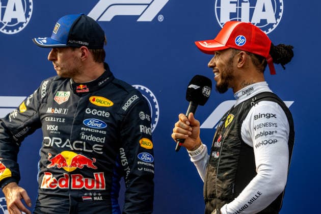 SEPANG, MALAYSIA: Lewis Hamilton, racing for the Ferrari team during the 2026 Formula 1 Bahrain Grand Prix at the Sepang International Circuit in Sepang, Malaysia