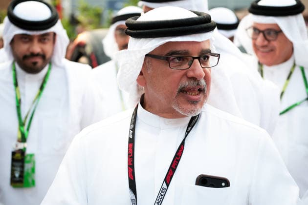 F1 - BAHRAIN GRAND PRIX IN MALAYSIA 2026 Salman bin Hamad bin Isa Al Khalifa, Crown Prime Minister of Bahrain, portrait during the 2026 Formula 1 Bahrain Grand Prix in Malaysia, 16th round of the 2026 Formula One World Championship, WM, Weltmeisterschaft from October 2 to 4, 2026 on the Sepang International Circuit, in Sepang, Malaysia - SepangMalaysia Copyright: xEricxAlonsox