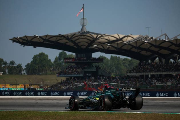 F1 - BAHRAIN GRAND PRIX IN MALAYSIA 2026 18 STROLL Lance (can), Aston Martin F1 Team AMR26, action during the 2026 Formula 1 Bahrain Grand Prix in Malaysia, 16th round of the 2026 Formula One World Championship, WM, Weltmeisterschaft from October 2 to 4, 2026 on the Sepang International Circuit, in Sepang, Malaysia - SepangMalaysia Copyright: xEricxAlonsox