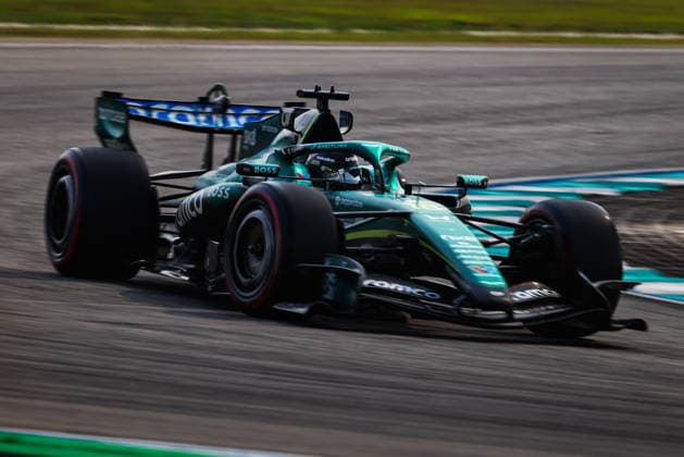 F1 - BAHRAIN GRAND PRIX IN MALAYSIA 2026 18 STROLL Lance (can), Aston Martin F1 Team AMR26, action during the 2026 Formula 1 Bahrain Grand Prix in Malaysia, 16th round of the 2026 Formula One World Championship, WM, Weltmeisterschaft from October 2 to 4, 2026 on the Sepang International Circuit, in Sepang, Malaysia - SepangMalaysia Copyright: xANTONINxVINCENTx
