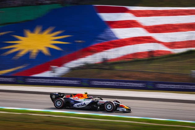 F1 - BAHRAIN GRAND PRIX IN MALAYSIA 2026 30 LAWSON Liam (nzl), Red Bull Racing Ford RB22, action during the 2026 Formula 1 Bahrain Grand Prix in Malaysia, 16th round of the 2026 Formula One World Championship, WM, Weltmeisterschaft from October 2 to 4, 2026 on the Sepang International Circuit, in Sepang, Malaysia - SepangMalaysia  Copyright: xANTONINxVINCENTx