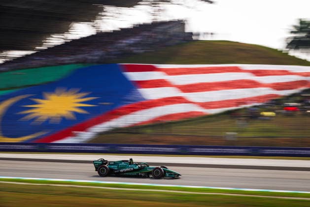 F1 - BAHRAIN GRAND PRIX IN MALAYSIA 2026 18 STROLL Lance (can), Aston Martin F1 Team AMR26, action during the 2026 Formula 1 Bahrain Grand Prix in Malaysia, 16th round of the 2026 Formula One World Championship, WM, Weltmeisterschaft from October 2 to 4, 2026 on the Sepang International Circuit, in Sepang, Malaysia - SepangMalaysia Copyright: xANTONINxVINCENTx