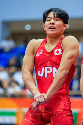 Asian Games, 57 kg Freestyle: Yamato Ogawa (JPN) Copyright: xAmirrezaxAliasgarix