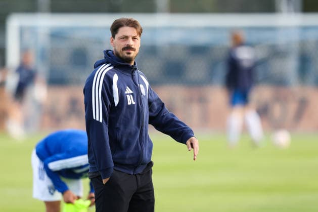October 3, 2026, Soccer, Men s, Regionalliga Nord, Matchday 12, BSV Kickers Emden vs. SV Todesfelde, Coach Björn Lindemann, BSV Kickers Emden
