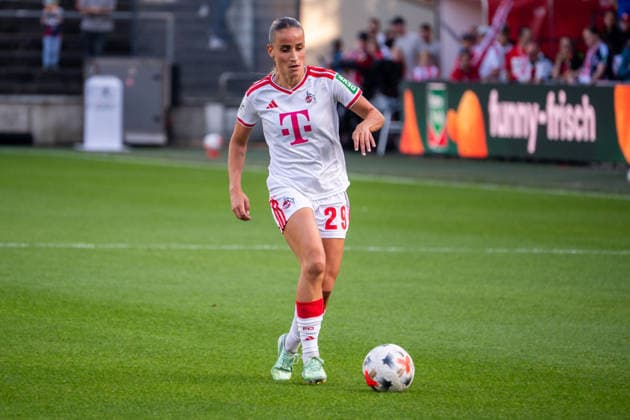 Germany Google Pixel Women s Bundesliga 2026–2027, Matchday 6, 1 FC Köln vs. SC Freiburg, Saturday, October 3, 2026, Franz Kremer Stadium, Cologne, Westphalia, Vanessa Leimenstoll, 1 FC Köln, No. 29 on the ball, individual photo, individual shots, Cologne, Franz Kremer Stadium, Cologne, Germany Copyright: xOrhanxHabashx