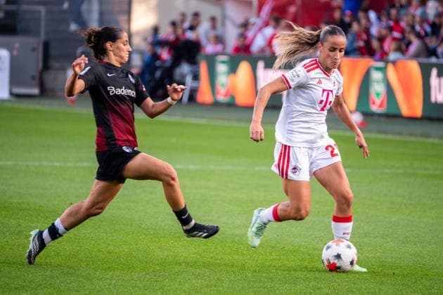 Germany Google Pixel Women s Bundesliga 2026–2027, Matchday 6, 1. FC Köln vs. SC Freiburg, Saturday, October 3, 2026, Franz Kremer Stadium, Cologne, Westphalia; Vanessa Leimenstoll, 1 FC Köln, 29: tackle, match scene, duel, tackle, tackling, dynamic, action, against Ilayda Acikgöz, SC Freiburg, 30: Cologne, Franz Kremer Stadium, Cologne, Germany Copyright: xOrhanxHabashx