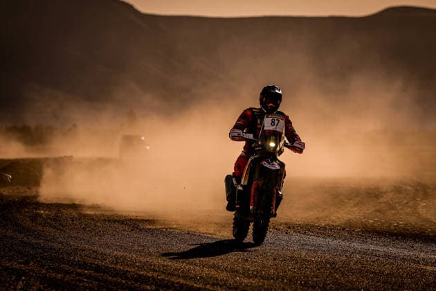 W2RC - RALLYE DU MAROC 2026 87 SERTILHANGES Valentin (fra), Horizon Moto 95, KTM 450 Rally Factory Replica, FIM W2RC, Rally 2 MM, action during the Stage 5 of the Rallye du Maroc 2026, 4th round of the 2026 WR2C Championship from October 3, 2026 around Zagora, Morocco - AgadirMorocco  Copyright: xPauloxMariax