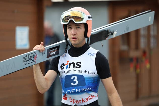 October 3, 2026, Ski Jumping, Men, FIS Continental Cup, 2026 Summer Season, Individual Competition: Martin Hamann (GER), Klingenthal Vogtland Arena, Saxony, Germany