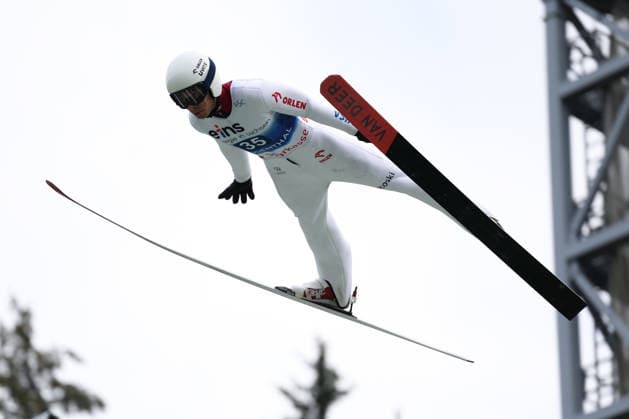 October 3, 2026, Ski Jumping, Men, FIS Continental Cup, 2026 Summer Season, Individual Competition: Jakub Wolny (POL) at the Vogtland Arena in Klingenthal, Saxony, Germany