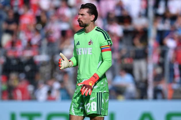 Soccer Friendly Match: FC Viktoria Köln vs. 1. FC Köln on October 3, 2026, at Sportpark Höhenberg in Cologne; Ron-Robert Zieler, Cologne xRx